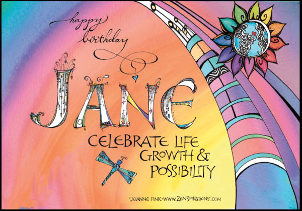 Zenspirations®_by_Joanne_Fink_Birthday_Retirement_Card_for_Jane
