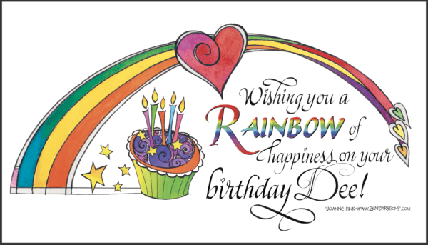 Zenspirations®_by_Joanne_Fink_Rainbow_Birthday_blog_Dee