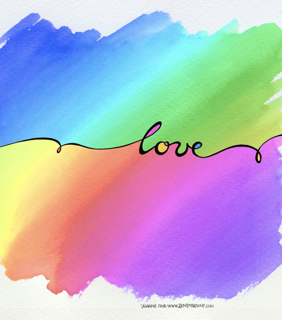 Zenspirations®_by_Joanne_Fink_Love_rainbow_card